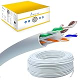 Conducteur 100 % cuivre AWG24 - pas de CCA, conductivité maximale et compatibilité PoE, garantit une transmission du signal sans perte sur de longues distances.