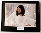 Fotografien Gerahmt mit Tafel JOHN LENNON/Gerahmtes Foto