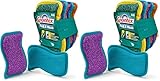 Éponges réutilisables Spontex Flex & Wash | Éponge Microfibre Double...