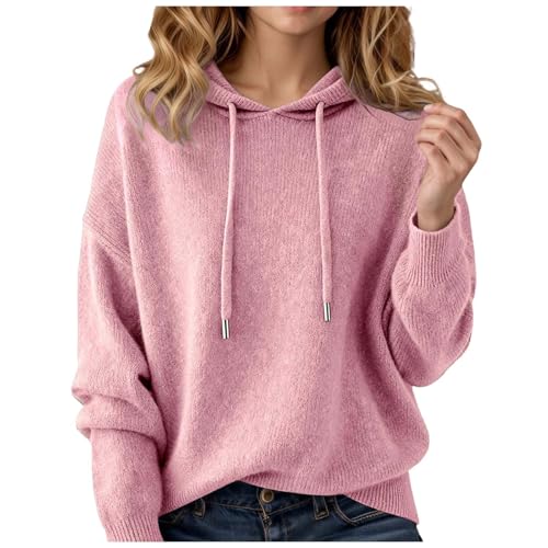 Sweat à Capuche Femme Doux Finition Tendance Confortable Hiver