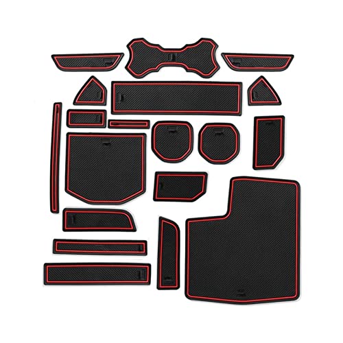 Tapis de rainure de porte pour Wrangler JL : idéal pour les trajets SUV