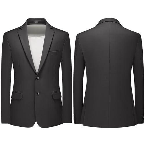 Veste de costume homme coupe ajustée laine blazer style sportif