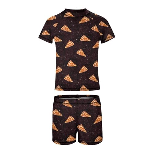 Pizza GalaxyChildren's Swimsuits Boys Two Piece Suit9-11Y（140cm）3