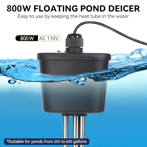 Saillong SL-SAILLONG-1131 Pond Heater, Floating Pond Deicer Aquarium Heater For Small Outdoor Ponds thumb #5