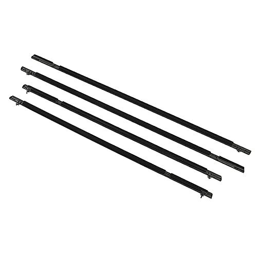 Brilluxa 4 Pièces Bande De Joint De Fenêtre De Voiture Bande De Ceinture De Fenêtre pour Civic Sedan 2006 à 2011, Garniture De Feutre De Balayage De Fenêtre De Joint De Fenêtre De