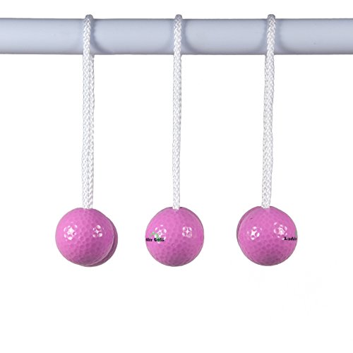 Set of 3 Ladder Golf Bolas - PINK