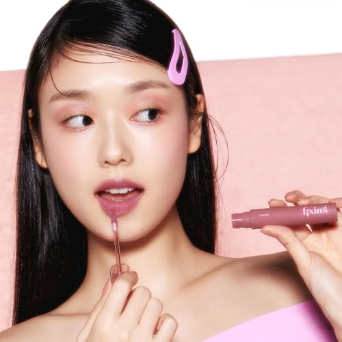 Image of ETUDE Fixing Tint #11 Rose Blending | Long Lasting High Pigmented Liquid Lipstick |Waterproof Lightweight Matte Finish Lip Stain| Full Coverage (Pack of 2)