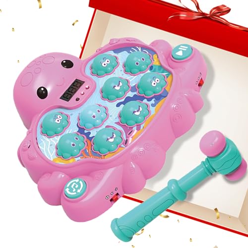 Juguetes de animales de golpeteo y juego Whack a Mole para preescolares