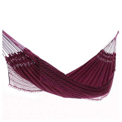 Rede de Dormir Jeans Life Vinho com Preto