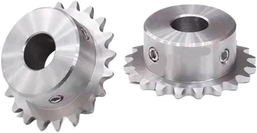 Mechanical Roller Chain Sprockets Tooth Roller Chain Sprocket,1pc 23 Teeth 04C 304 Stainless Steel Industrial Drive Sprocket Wheel Chain Gear 23T Bore 8 10 12 14 15 16 17 18mm(15mm)