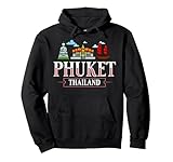 Photo Gallery phuket thailandia skyline della città mappa viaggi felpa con cappuccio Photo Gallery phuket thailandia skyline della città mappa viaggi felpa con cappuccio