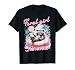 Feral Girl Summer Funny Meme Feral Raccoon Summer Vacation T-Shirt