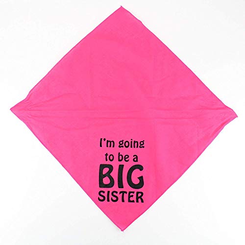 Midlee I'm Going To Be A Big Sister Dog Bandana (Small) #TOP3