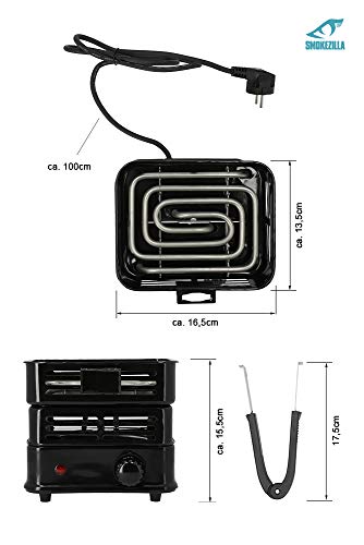 Smokezilla® Pyrostorm SPLIT1000W | Der Super Shisha Kohlenanzünder! – Bild 7