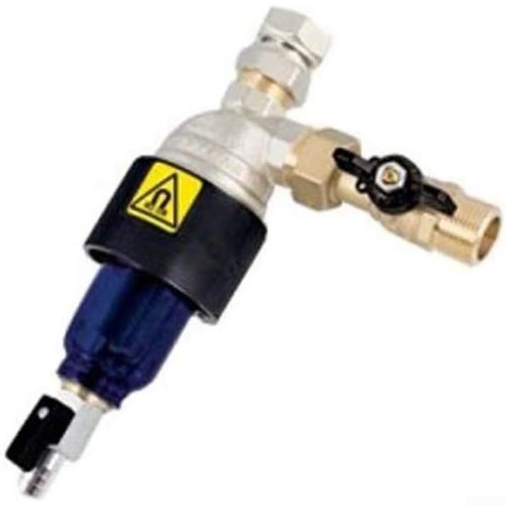 Filtro dell'acqua magnetico DN20, protezione per caldaia (argento)