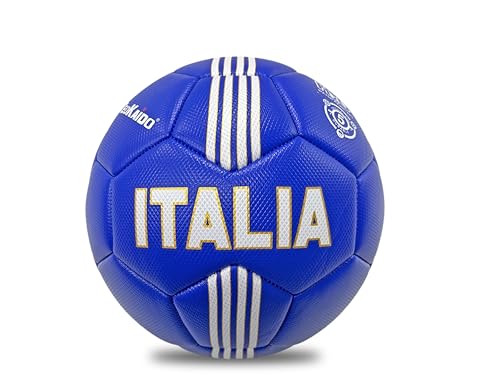 Teorema Giocattoli, Pallone da Calcio Taglia 5, Palla Calcio per Bambini e Adulti, Design Italia, Ideale per Allenamento e Gioco Amatoriale, Pallone in PVC 21 cm di diametro