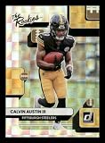 Football Trading Card NFL 2022 Donruss The Rookies #34 Calvin Austin III NM Near Mint Steelers