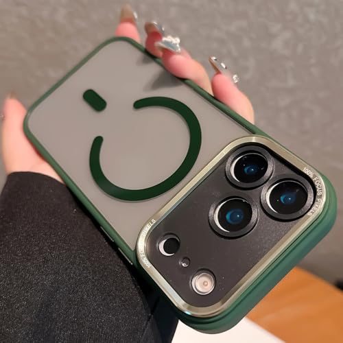 Coque transparente en métal iPhone 16 Pro Max antichoc antichute pour usage quotidien