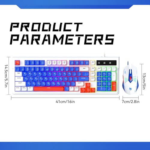 Teclado Gamer Compacto Guiheng Conectividad USB miniatura 3