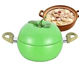 Soßentopf mit Deckel, Suppentopf in - und Obstform, Bratentopf mit Deckel, für Induktionsherd...