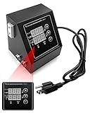 Heat Press Machine Control Box, Double Hole Digital Box LED Controller for 12 x 15Inch K-Type Heat P