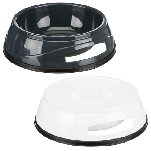 Trixie, Kunststoffnapf, Gummiring 0,5 l/ø 14 cm ( Sortiert )