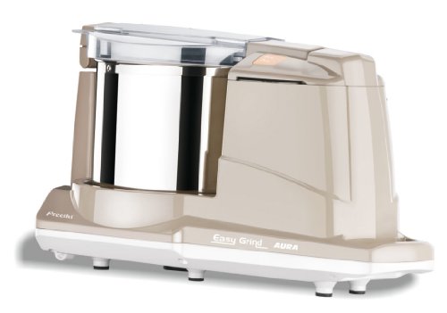 Preethi Easy Grind Aura Wet Grinder - Does Atta Kneading and Coconut scraping! Cylindrically grooved stones for effective grinding & it’s made up of Natural Black Stone!! FREE SHIPPING TO UK!