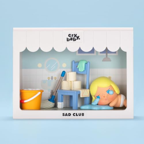 Miniatura 2 de Pop Mart Crybaby - Juego De Escenas De La Serie Sad Club, 1 Caja De Personajes Articulados De 2.5 Pulgadas, Diseño Premium Para Mujeres, Caja Ciega Favorita De Los Fanáticos, Figura De Acción De