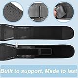 Thin & Lightweight Back Brace for Lower Back Pain Relief – Slim, Breathable Back Support Brace for Sciatica, Herniated Disc – Adjustable Lumbar Support Belt for Men & Women, All Day Comfort