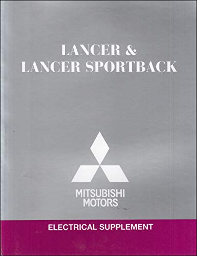 2014 Mitsubishi Lancer & Lancer Sportback Wiring Diagram Manual Original