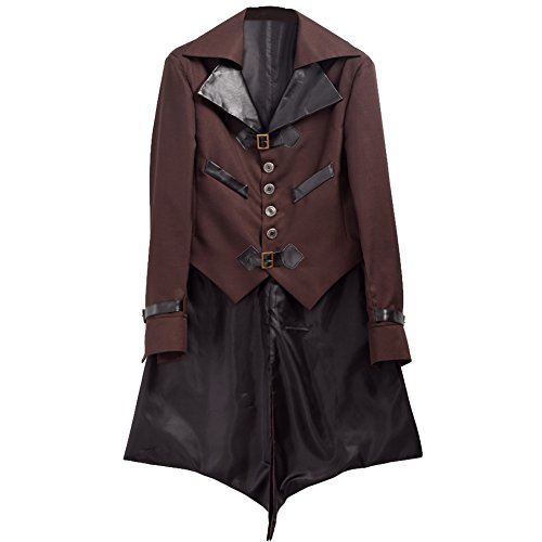 BLESSUME Viktorianischer Steampunk Mantel (M) Cover
