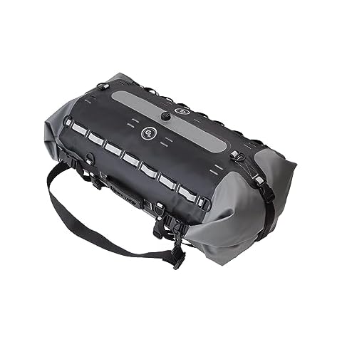 Giant Loop Tillamook Dry Bag, Waterproof Motorbike Luggage, Ideal for Fly and Ride Trips, 48-Liters Storage, Fits Any Large Motorcycle, UTVs, ATVs & Overlander Cover