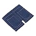 Xanorrg Short Jeans Wallet Practical Jeans Fabric Foldable Portable Holds Card Money Keys Also Serves Fashion Accessory Practical Wal
