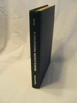 Hardcover A California Middle Border: The Kern River Country, 1772-1880 Book