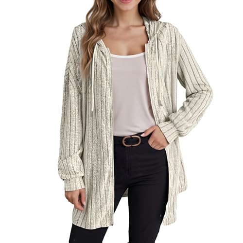 Sweat à capuche tendance et pull léger à fermeture éclair pour vos sorties en ville