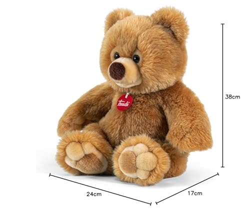 Trudi, Peluche réaliste, toute douce, Ours Ettore M, TUD25610