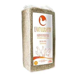 Eivolution Hanfeinstreu für Geflügel & andere Tiere 14 KG