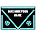 Soccer Training Mat 35x23.6 Inch Anti-Skid Rubber Football Training Mat Silent Football Mastery Mat Portable Soccer Agility Training Equipment for Kid Adult Improve Football Skill Football Lover Gif