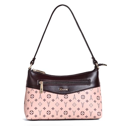 EXOTIC® Monogram Print Different Styling Unique Shape and Design Sling Bag | Shoulder Bag | Ladies purse | Stylish Shoulder Bag | Gift For Ladies (BROWN)