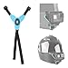 Produktbild Motorrad Helm Strap Mount Vorne Kinn Halterung für GoPro Hero 2018/6/5/4/3, Session, SJCAM, Akaso, campark, Polaroid, Yi Action Kamera Helm Mount Gebogen