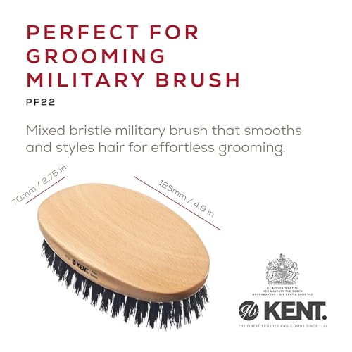 Kent KENPF22 Pf22 Oval Black Military Brush thumb #1