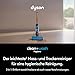 Dyson Clean+Wash Hygiene Nass‑ & Trockenreiniger 2‑in‑1 Hartbodenreiniger, entfernt nasse & trockene Verschmutzungen, Haarentwirrungstechnologie, selbstreinigende Walze ohne Filter