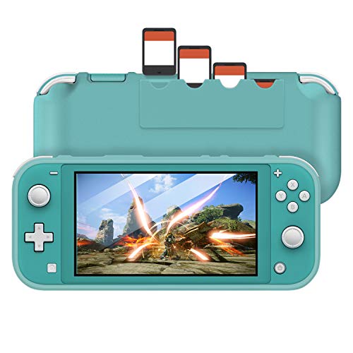 FASTSNAIL Rotary Cover with 4 Game Cartridges for Nintendo Switch Lite 2019
