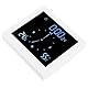 Wanduhr für Badezimmer, Baduhr LCD Display Digital Wanduhr mit Saugnapf Innovativer Timer Tischuhr wasserdicht Hygrometer Thermometer Weckfunktion