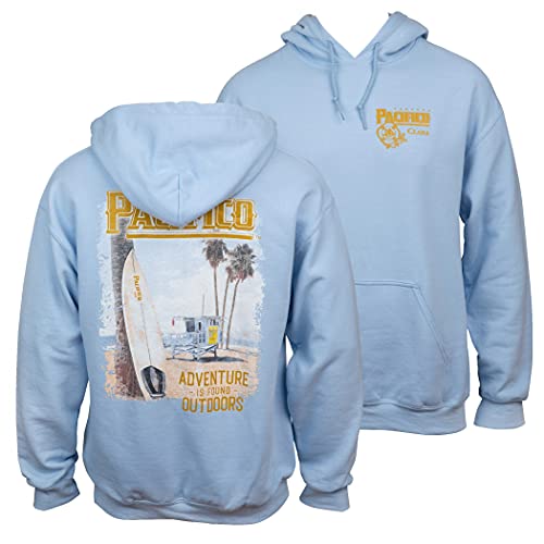 Calhoun Cerveza Pacífico Clara Adventure Front, Back Hoodie
