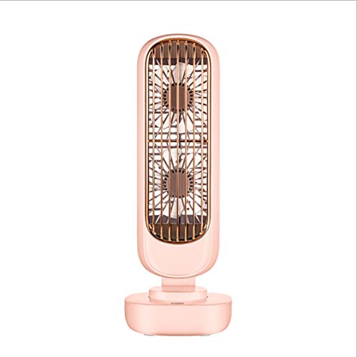 Homu Mini Table Tower Fan Personal Retro Tower Fan Quiet Operation Portable Vertical Cooling Fan 3 Speed Desktop Fan Usb Air Circulator Fan Small Fan Home Office Whitegreenpink #TOP3
