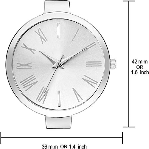 Image of Analog White Round Dial Wrist Watch for Women & Girls - WH32