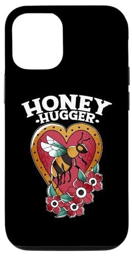 iPhone 12/12 Pro Honey Hugger Bee Hive Beekeeper Beekeeping Heart Funny Case