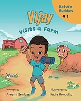 Vijay Visits a Farm: A children’s book about new experiences and social skills 1965485006 Book Cover