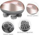 Quillbee Electric Scalp Massager | Rechargeable Kneading Machine | 3 Speed Mode | Handheld Portable Head Scratcher for Hair Growth, Hair Fall | Deep Clean & Stress Relax gallery image